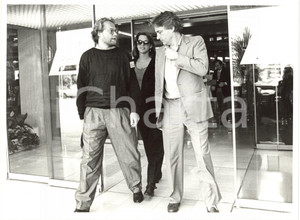 1985 ca CINEMA - Regista Andrzej ZULAWSKI con la compagna Sophie MARCEAU (3)