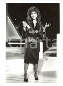 1985 ca ITALIA TELEVISIONE Simona MARCHINI in scena - Ritratto (1)