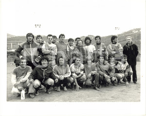 1987 ITALIA SANREMESE CALCIO con Enrico RUGGERI Gianni MORANDI Umberto TOZZI (2)