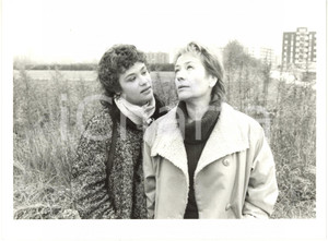 1985 RAI "Olga e i suoi figli" - Annie GIRARDOT con la figlia Giulia SALVATORI