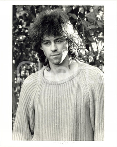 1985 ca MUSICA - Ritratto del cantante Bob GELDOF (3) Foto 18x24 cm