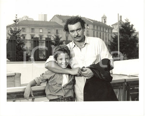 1991 RAI DUE "Il commissario Corso" - Diego ABATANTUONO e Sergio TERENGHI *Foto