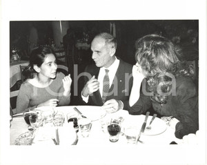 1987 COSTUME Ida DI BENEDETTO Philippe LEROY e la compagna Silvia TORTORA *Foto