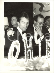 1984 CANNES FESTIVAL DEL CINEMA - Robert DE NIRO a un party *Foto 18x24