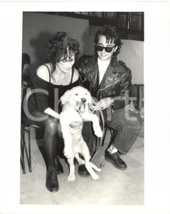 1985 ca ITALIA MUSICA - SHALPY in platea con Scarlet VON WOLLENMANN (2) *Foto