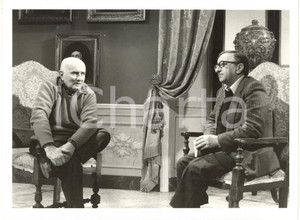 1985 RAI UNO "Serata Manzoni" - Giovanni TESTORI e Beniamino PLACIDO *Foto 24x18