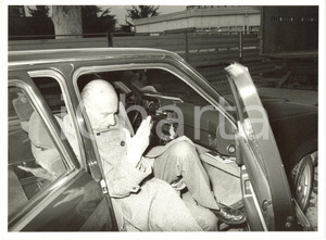 Fotografia d epoca originale 1985 ca ndro MONTANELLI Ritratto del giornalista 1 Foto 24x18 1