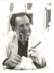 1984 VENEZIA CINEMA - Regista Tinto BRASS Ritratto con sigaro *Foto 18x24