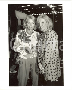 1987 RAI TRE "La fabbrica dei sogni" Gemelle KESSLER dietro le quinte (2) *Foto