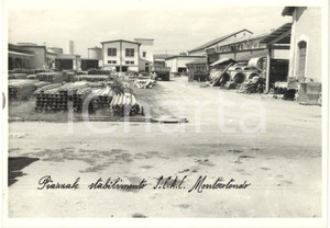 1950 ca MONTEROTONDO (ROMA) - SCAC - Piazzale dello stabilimento (2) - Foto