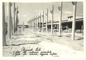 1950 ca MONTEROTONDO (ROMA) - Stabilimento SCAC - Reparto tubi - Foto 18x12 cm