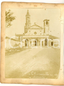 1900 ca MILANO Abbazia di CHIARAVALLE - Ingresso - Foto VINTAGE 11x14 cm