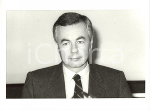 1986 MILANO Convegno POLITEIA - Ritratto di Paolo MARTELLI (1) *Foto 24x18 cm