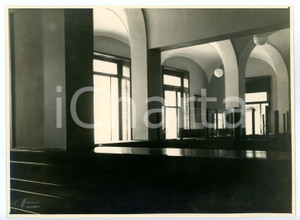 1950 ca SARDEGNA (?) Filiale CREDITO ITALIANO - Interni - Foto MARRAS 24x17 cm