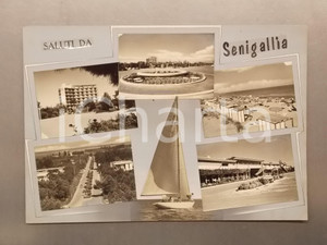 1960 ca SENIGALLIA (AN) Hotel Riviera *Bozzetto preparatorio per cartolina 43x30