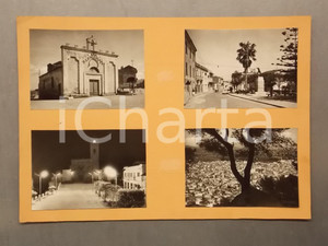 1960 ca GUSPINI Chiesa SAN NICOLA DI MIRA *Bozzetto preparatorio cartolina 38x27