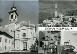 1960 ca VALLARSA (TN) Chiesa di SAN VIGILIO *Bozzetto per cartolina 30x21 cm