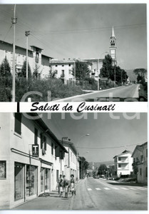 1960 ca CUSINATI (VI) Chiesa dell'Immacolata *Bozzetto per cartolina 15x21 cm