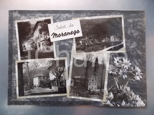 1960 ca DAVAGNA - MORANEGO Chiesa SAN COLOMBANO *Bozzetto per cartolina 44x30 cm