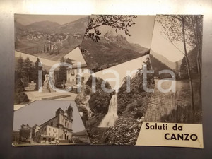 1960 ca CANZO (CO) Cascata Vallategna *Bozzetto per cartolina 45x30 cm
