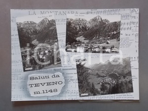 1960 ca VILMINORE DI SCALVE - TEVENO (BG) Pizzo PETTO *Bozzetto 35x25 cm Bozzetto preparatorio per cartolina postale.Collage su cartoncino morbido, con velina di protezione.  CONDIZIONI: FAIR (piegature alla velina) FORMATO: 35x25 cm    originale e autentica 1