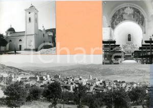 1960 ca ONIFERI (NU) Vedutine con chiesa di SANT'ANNA - Bozzetto cartolina 30x21 Bozzetto preparatorio per cartolina postale.Collage su cartoncino morbido.  CONDIZIONI: FAIR (minimo strappo a una delle fotografie) FORMATO: 30x21 cm    originale e autentica 1