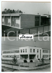 1960 ca ARCENE (BG) Scuole elementari - Bozzetto per cartolina 15x21 cm