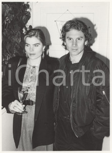 Fotografia d epoca originale 1986 CINEMA Mariel HEMINGWAY and Steve CRISMAN  Fotografia 24x18 cm 1 1