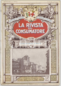 1929 COMUNE DI MILANO La rivista del consumatore - Suonatori girovaghi a Milano Pubblicazione d'epoca con illustrazioni.Anno VII n&deg; 7. PAGINE: 87 FAIR/discreto buone condizioni interne, ma strappi al dorso e alcune mancanze angolari Formato: 17x24 cm originale e autentica 1