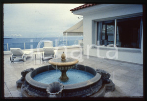 Fotografia d'epoca originale 35mm vintage slide* 1991CANNES HOTEL DU CAP EDEN ROC -  MADONNA la suites (1) 1