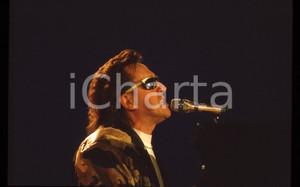 Fotografia d epoca originale 35mm vintage slide 1990 FESTIVAL DI SANREMO Gilbert MONTAGNE  1 1