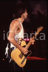Fotografia d'epoca originale 35mm vintage slide* 1982 TORINO Keith RICHARDS in concerto allo Stadio Comunale 1