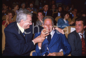 35mm vintage slide* 1986 VENEZIA Dexter GORDON  Bertrand TAVERNIER Ritratto (1)