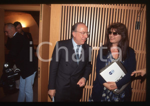 35mm vintage slide* 1997 MILANO Claudia MORI Fedele CONFALONIERI - RTI MUSIC