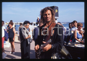 35mm vintage slide* 1990ca RIVIERA ROMAGNOLA Beppe MANIGLIA in concerto (4)