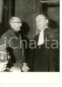 1960 PARIS Procès des Barricades - Alain DE SERIGNY - Jacques ISORNI *Foto 13x18