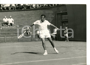 1960 TORINO TENNIS - COPPA DAVIS Italia-Cile 1-1 - Luis AYALA in campo *Foto 