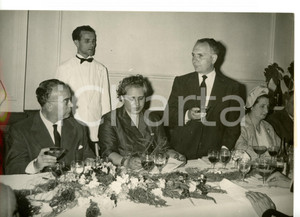 1960 GENOVA Varo traghetto "Reggio" - Salvatore FODERARO alla cena inaugurale