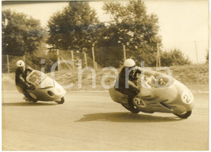 1956 MONZA Prove MOTOGP - August HOBL su DKW e Umberto MASETTI su MV AGUSTA