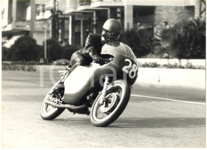 1961 OSPEDALETTI Campionato italiano MOTOCICLISMO Alfredo MILANI durante la gara