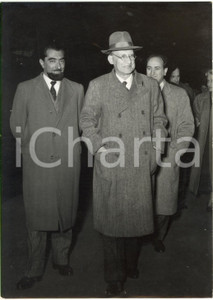 1954 MILANO Processo Giovannino GUARESCHI - Arrivo di Alcide DE GASPERI (2) Foto