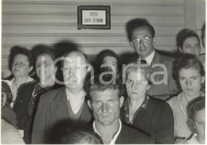 1954 SELLA VALSUGANA Funerali Alcide DE GASPERI Cittadini al corteo funebre (1)
