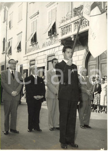 1954 TRENTO Funerali Alcide DE GASPERI - Amintore FANFANI e Giulio PASTORE 