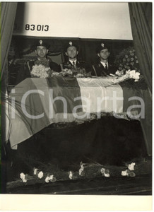 1954 VERONA Morte Alcide DE GASPERI Camera ardente su vagone ferroviario (1)