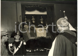 1954 VERONA Morte Alcide DE GASPERI - Benedizione feretro su vagone ferroviario