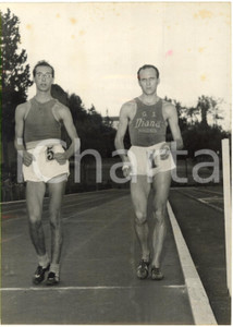 1953 ROMA ATLETICA LEGGERA Pino DORDONI Marcia 50km - Squadra GS DIANA PIACENZA