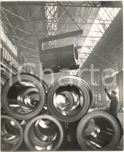 1957 MOSCOW Ordzhonikidze Zaporizhstal Works - Metal rolls for cold rolling mill