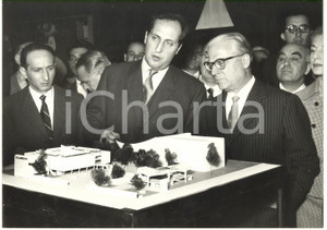 1959 ROMA Galleria Arte Moderna - Giovanni GRONCHI inaugura mostra LE CORBUSIER