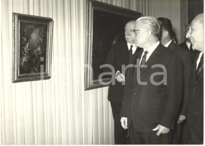 1959 ROMA Palazzo Esposizioni - Giovanni GRONCHI alla "Mostra del 700 a Roma"
