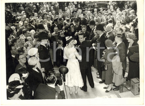 1956 LONDON Caxton Hall - Matrimonio Gordon PIRIE e Shirley HAMPTON *Foto 20x15